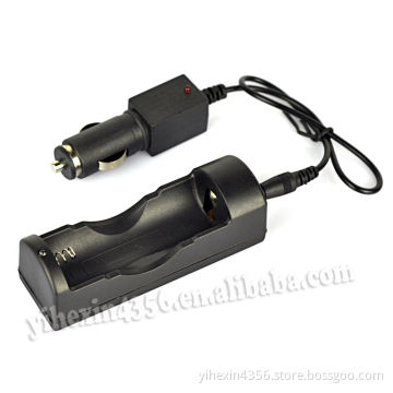 Portable And Universal Car Charger With 26650/18650 Battery Slot